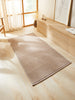 Ocean Home Textile Washable Rug, Cotton, Beige