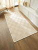 Ocean Home Textile Washable Rug, Cotton, Ecru