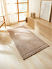 Ocean Home Textile Washable Rug, Cotton, Beige