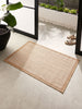 Ocean Home Textile Indoor Outdoor Rug, Washable, Herringbone Pattern