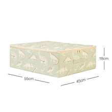 Ocean Home Textile Storage Box, Dinosaur Pattern