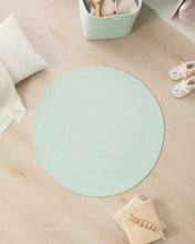 Ocean Home Textile Cotton Wahable Rug, Mint