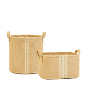 Ocean Home Textile Jute Basket, Set Of 2