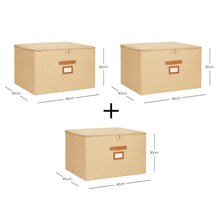 Ocean Home Textile Jute Storage Box, Set Of 3
