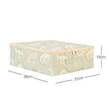 Ocean Home Textile Storage Box, Dinosaur Pattern