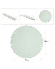 Ocean Home Textile Cotton Wahable Rug, Mint