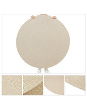 Ocean Home Textile Cotton Wahable Rug, Beige