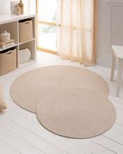 Ocean Home Textile Cotton Wahable Rug, Beige