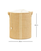 Ocean Home Textile Jute Laundry Basket