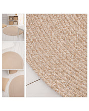 Ocean Home Textile Cotton Wahable Rug, Beige