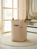 Ocean Home Textile Laundry Basket, Beige
