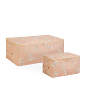 Ocean Home Textile Nursery Storage Bag, Set Of 2, Mermaid Pattern