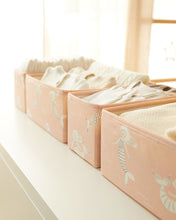 Ocean Home Textile Drawer Organizer, Set Of 6, Mermaid Pattern