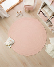 Ocean Home Textile Cotton Wahable Rug, Pink