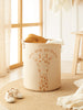 Ocean Home Textile Jute Nursery Basket, Gıraffe Pattern