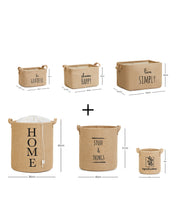 Ocean Home Textile Jute Basket, Set Of 6