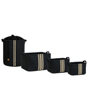 Ocean Home Textile Jute Basket, Set Of 4, Black