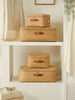 Ocean Home Textile Jute Storage Bag, Set Of 4