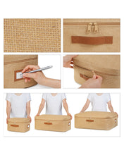 Ocean Home Textile Jute Storage Bag, Set Of 3