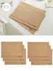 Ocean Home Textile Jute Placemat, Pack Of 6