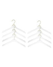 Ocean Home Textile Acrylic Hangers, Pack Of 8