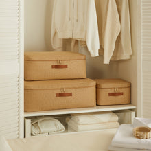 Ocean Home Textile Jute Storage Box, Set Of 2