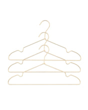 Ocean Home Textile Metal Hangers, Gold