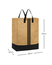 Ocean Home Textile Jute Laundry Bag, Waterproof