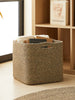Ocean Home Textile Jute Rope Basket, Black