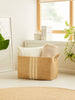 Ocean Home Textile Jute Basket, Large
