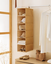 Ocean Home Textile Jute Hanging Storage With 6 Shelves