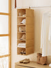 Ocean Home Textile Jute Hanging Storage With 6 Shelves