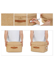 Ocean Home Textile Jute Storage Bag, Small