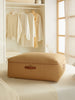Ocean Home Textile Jute Underbed Storage Bag, Large