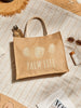 Ocean Home Textile Jute Beach Bag, Shopping Bag