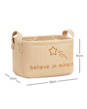 Ocean Home Textile Jute Nursery Basket, Small