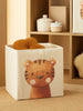 Ocean Home Textile Nursery Storage Box, Cute Tiger Pattern