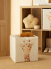 Ocean Home Textile Nursery Storage Box, Cute Giraffe Pattern
