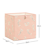 Ocean Home Textile Storage Box, Mermaid Pattern