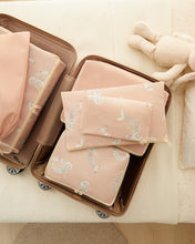 Ocean Home Textile Nursery Travel Packing Organizer, Set Of 6, Mermaid Pattern