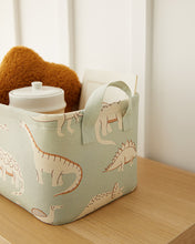 Ocean Home Textile Nursery Basket,Medium, Dinosaur Pattern