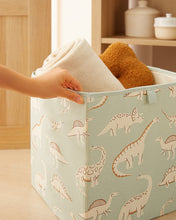 Ocean Home Textile Storage Box, Dinosaur Pattern