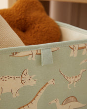 Ocean Home Textile Storage Box, Dinosaur Pattern