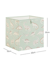 Ocean Home Textile Storage Box, Dinosaur Pattern