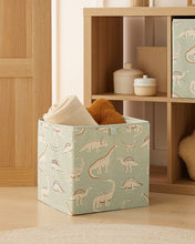 Ocean Home Textile Storage Box, Dinosaur Pattern