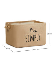 Ocean Home Textile Jute Basket, Large