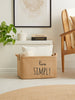 Ocean Home Textile Jute Basket, Large