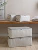 Ocean Home Textile Storage Bag, Set Of 4, Grey