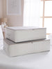 Ocean Home Textile Underbed Storage Bag, Set Of 2, Grey