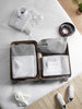 Ocean Home Textile Travel Packing Organizer, Set Of 3, Grey
